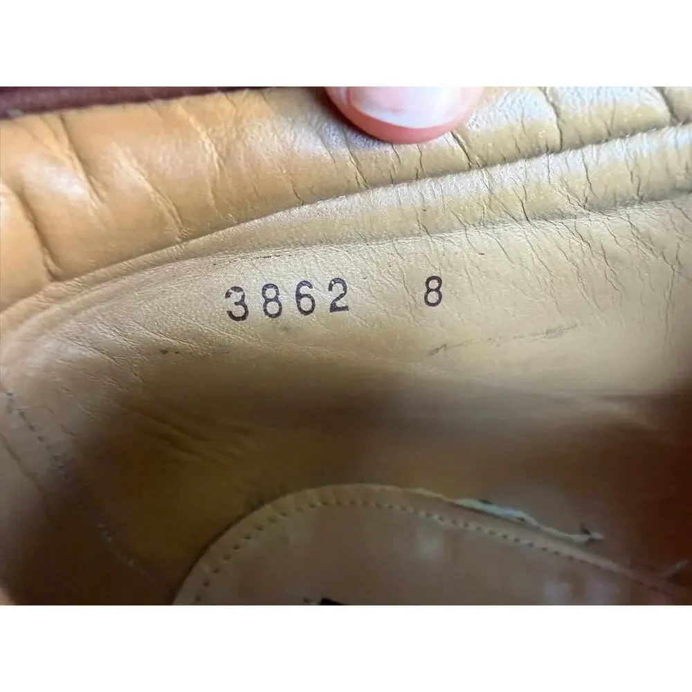 Gordon Rush Brown Leather Boots Size 8
